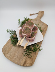 Varkenshaas medaillon op stok