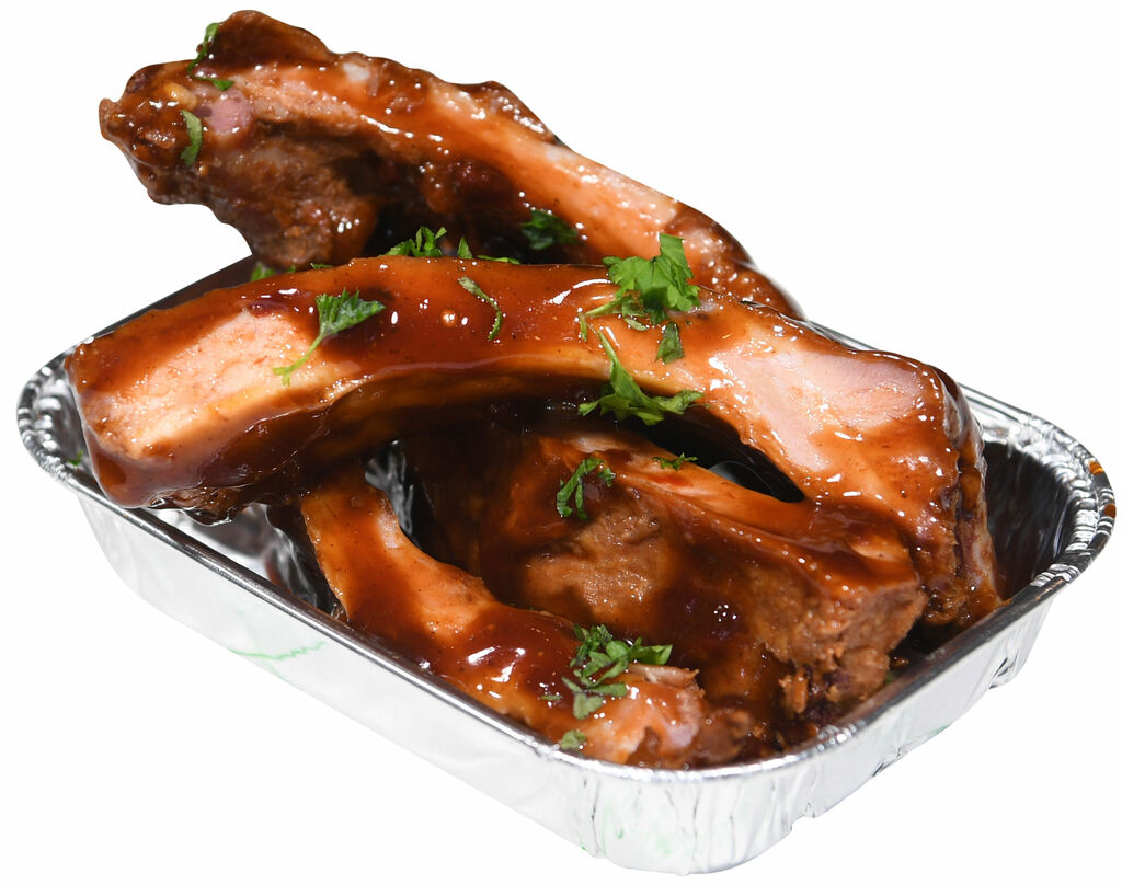 Spareribs opwarmen bbq