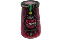 Barbecue pickles spicy onion