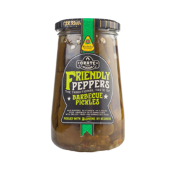 Barbecue pickles friendly peppers 370ml