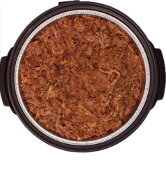 Pulled pork partypan