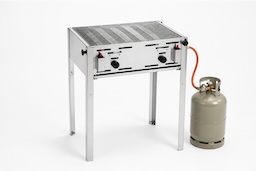 Gas BBQ + gas huren