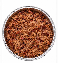 Party pan Pulled pork