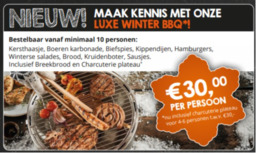 Luxe winter barbecue