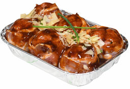 Chef's BBQ Selection Gegratineerde Moink Ball's Chef's BBQ Selection Gegratineerde Moink Ball's