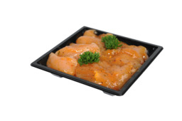 Gemarineerde kipfilet blokjes mini fondue