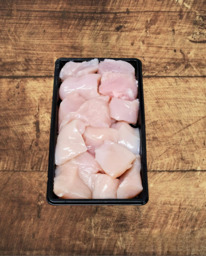 Kipfilet blokjes mini Fondue Kipfilet blokjes mini Fondue