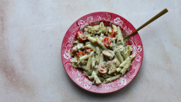 Pasta-pestosalade 500 gram 
