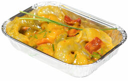 Chef's BBQ Selection Scampi's met Mango & Roze pepers Chef's BBQ Selection Scampi's met Mango & Roze pepers