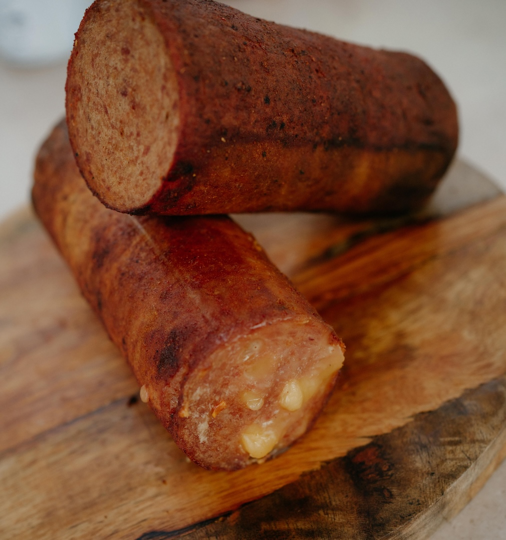 Huisgemaakte grillworst