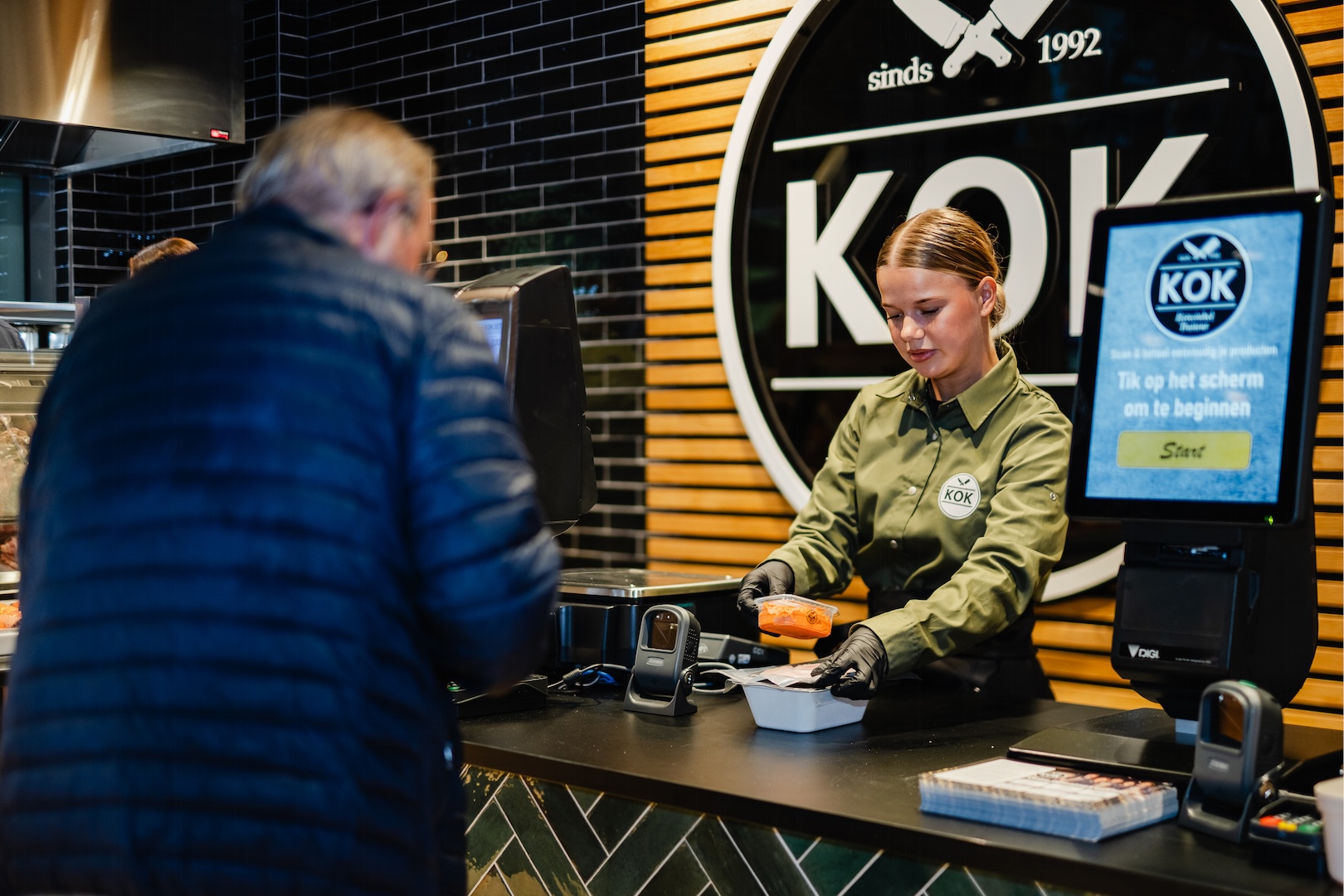 Traiteurgerechten uit eigen keuken