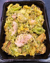 Varkenshaas broccoli schotel