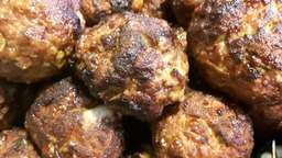 Warme grillbal