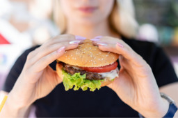 BBQ hamburger