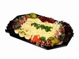 Saladeschotels met luxe hapjes Saladeschotels met luxe hapjes