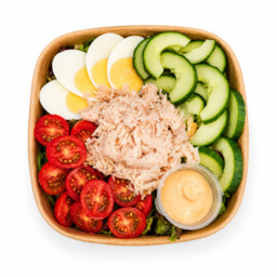 Maaltijdsalade Gerookte Kip