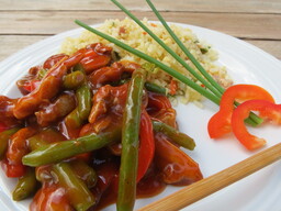 Nasi menu middel Nasi menu middel