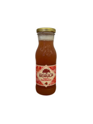 Appel- en aardbeiensap