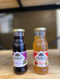 Flesje schulpsap