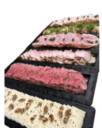 Luxe vleeswarenschotel Luxe vleeswarenschotel