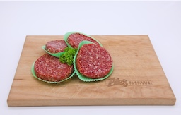 Runder hamburger
