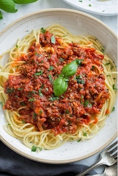 Spaghetti bolognese
