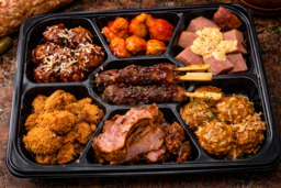 7 vaks warme hapjes. 