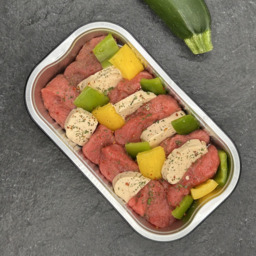 Biefstukpuntjes met saus