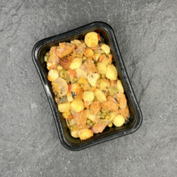 Boerenkrieltjes met schnitzel