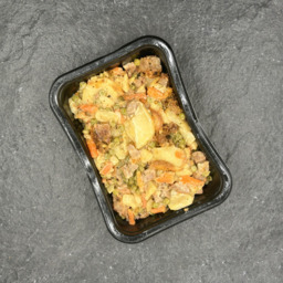 Doperwten wortel schotel