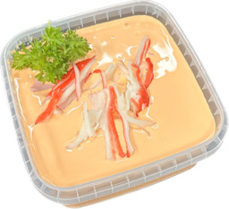 Bisque van garnalen en krab 0,5 liter