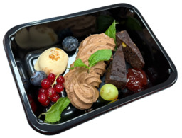 Bruine chocolademousse