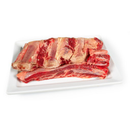 Runder spare ribs rauw