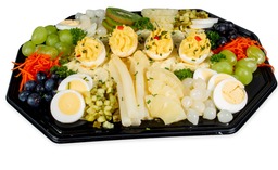 Vegetarische Scharrel salade