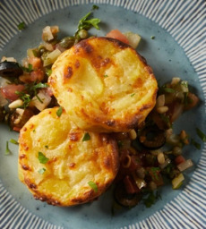 Aardappel gratinschijf