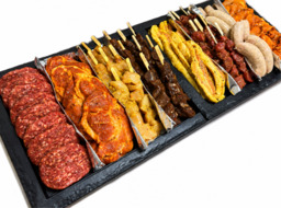 BBQ mix pakket compleet (5 stuks vlees)