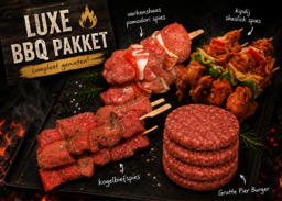 BBQ pakket luxe compleet 