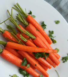 Gecarameliseerde worteltjes