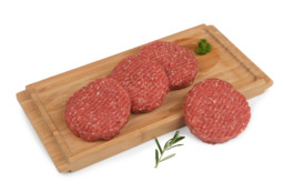 Gegaarde Hamburgers 4 stuks