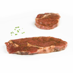 Ribeye steak gemarineerd