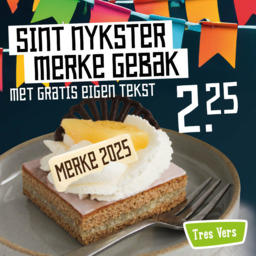 Sint Nykster Merke gebakje