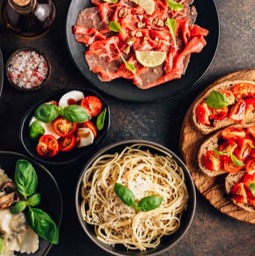 Italiaans buffet Italiaans buffet