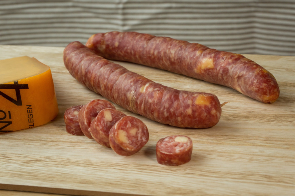 Droge worst met kaas - Slagerij Veldman