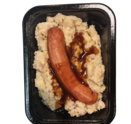 Zuurkoolstamppot met rookworst