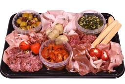 Italiaanse Antipasti & Vleeswaren schotel (5 personen)
