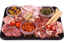 Italiaanse Antipasti & Vleeswaren schotel (5 personen) Italiaanse Antipasti & Vleeswaren schotel (5 personen)